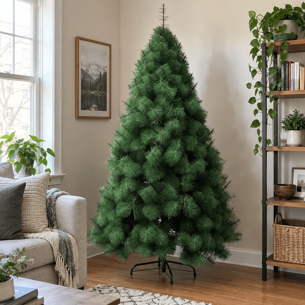 Novogodišnja jelka Pine Deluxe – 150 do 240 cm – Novogodišnje dekoracije – 150 cm – slika 5