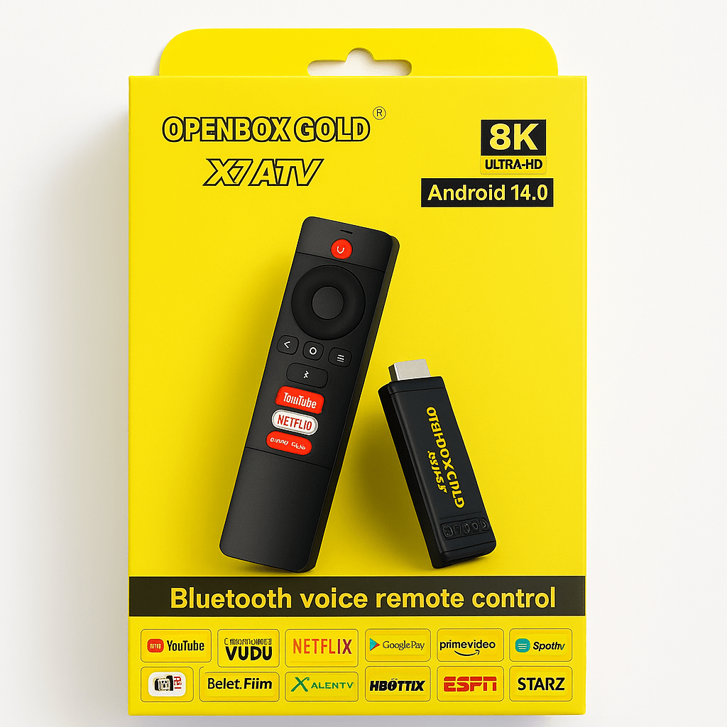 Openbox Gold X7 ATV Android 14.0 TV Stick - SAMO KLIKNI