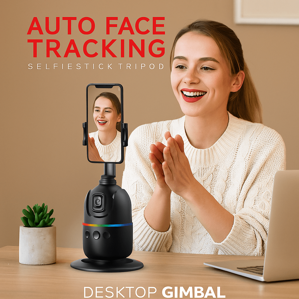 P03 Automatski 360° Gimbal s Praćenjem Lica - SAMO KLIKNI