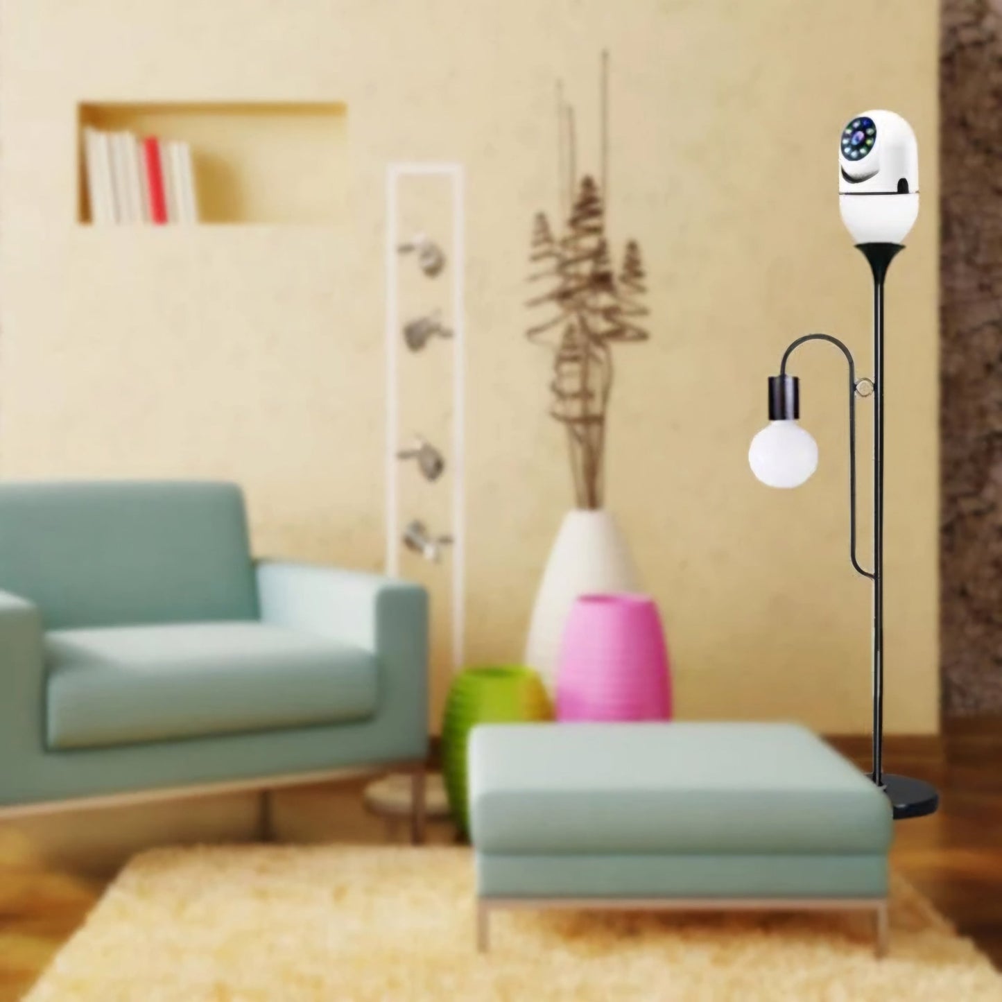 Pametna WiFi Kamera u Obliku Žarulje - SAMO KLIKNI
