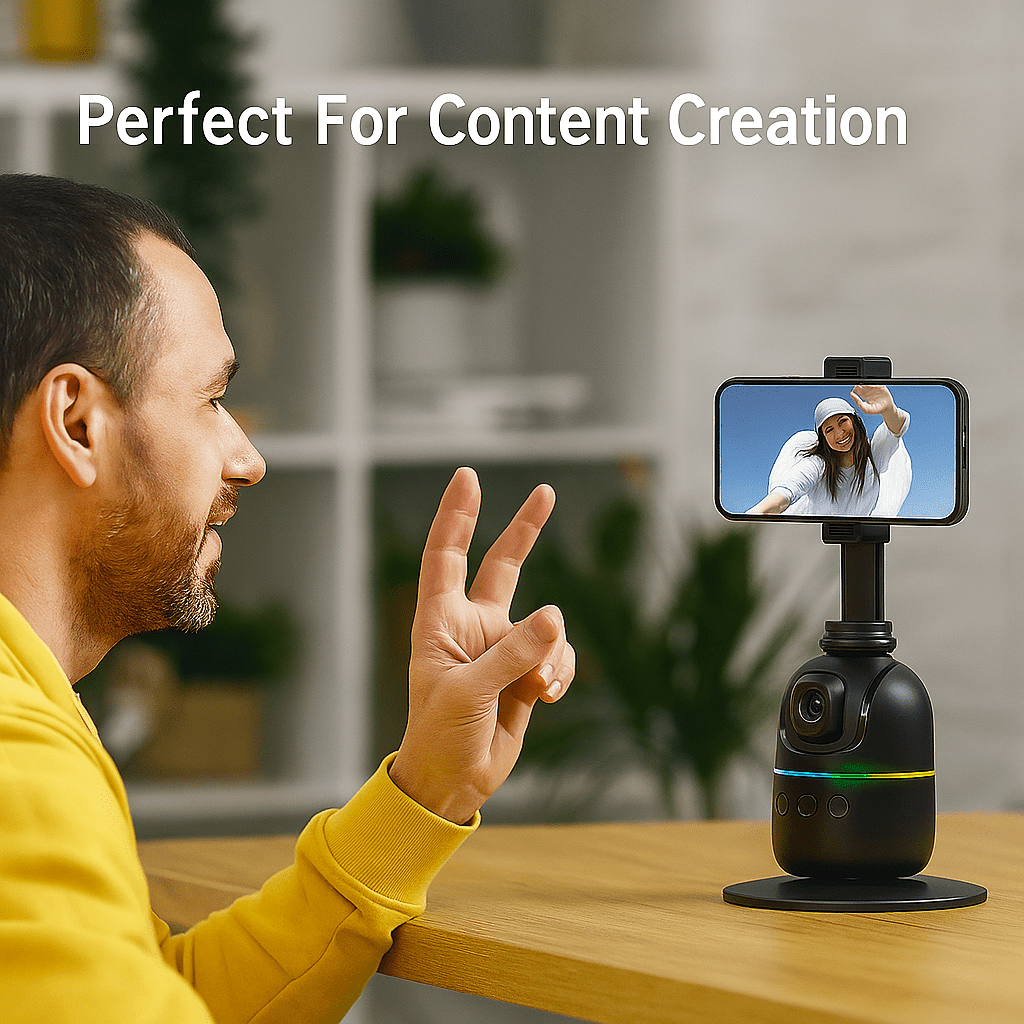 Pametni Gimbal 360° sa Auto Praćenjem - SAMO KLIKNI