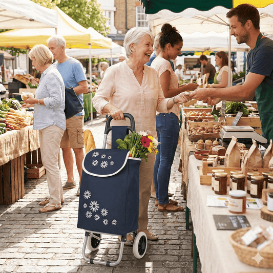 PREMIUM Kolica za Kupovinu – – Crvena – slika 2