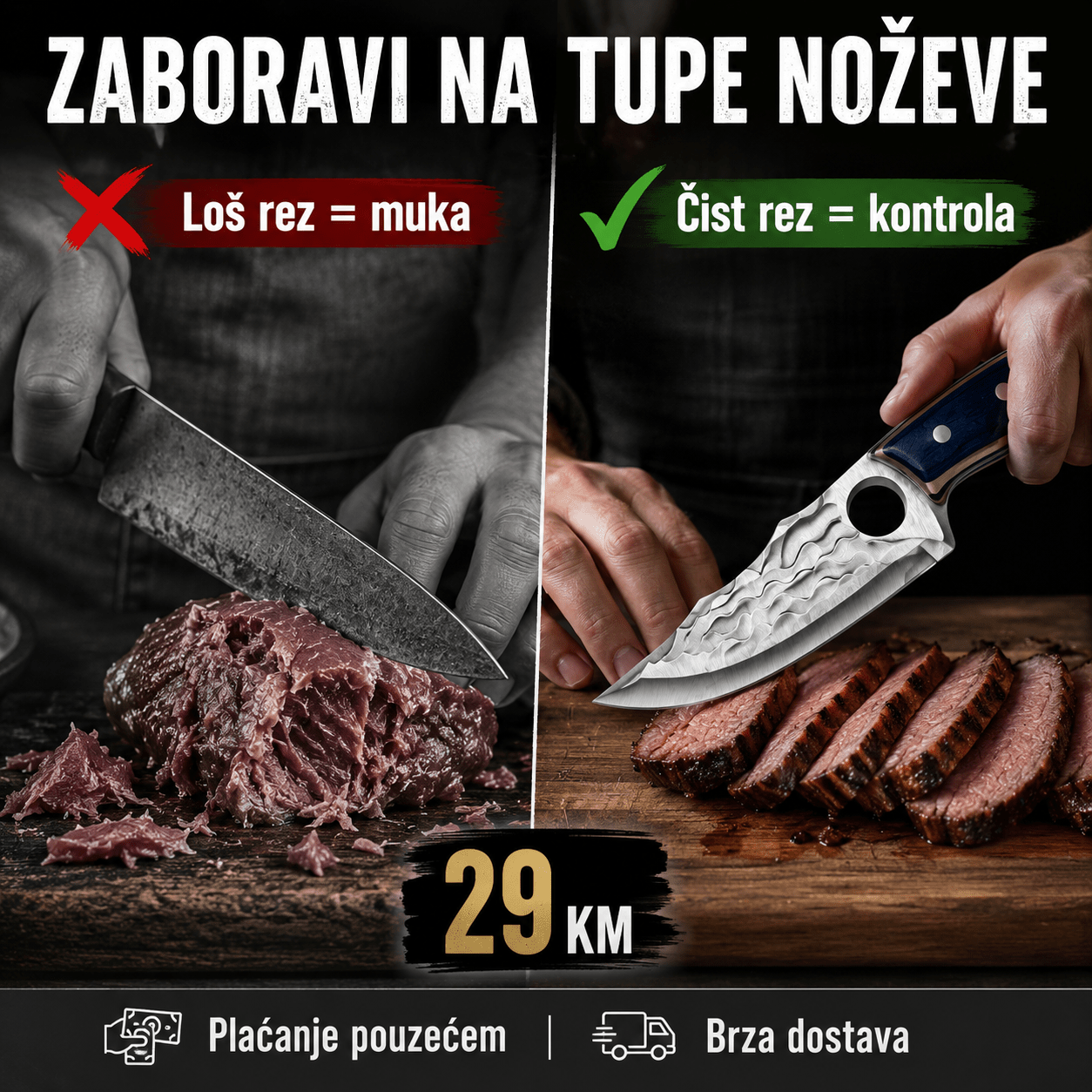 Premium Kuhinjski Nož (30 cm) – – – slika 8