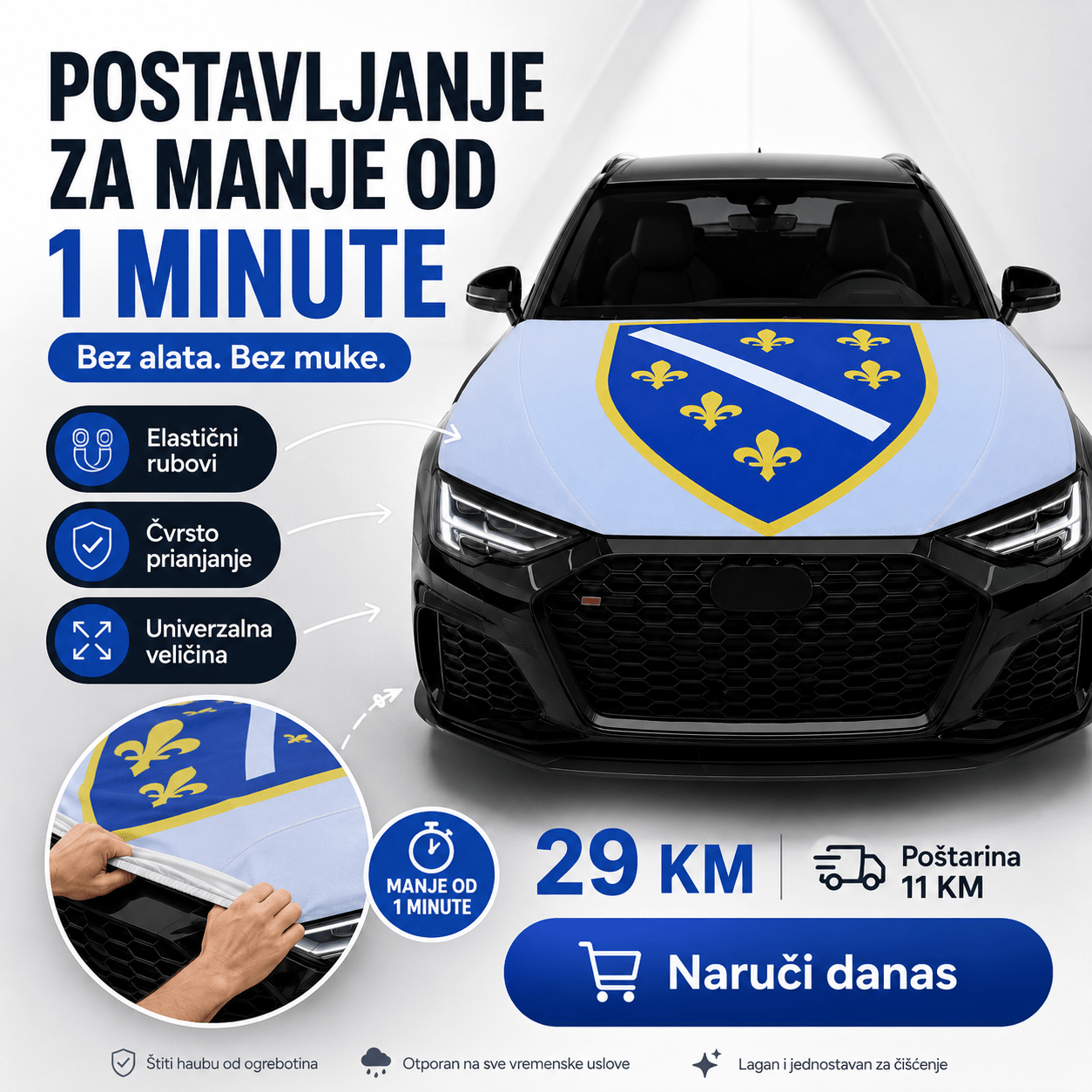 🇧🇦 Presvlaka za Haubu – – Model.2 – slika 16