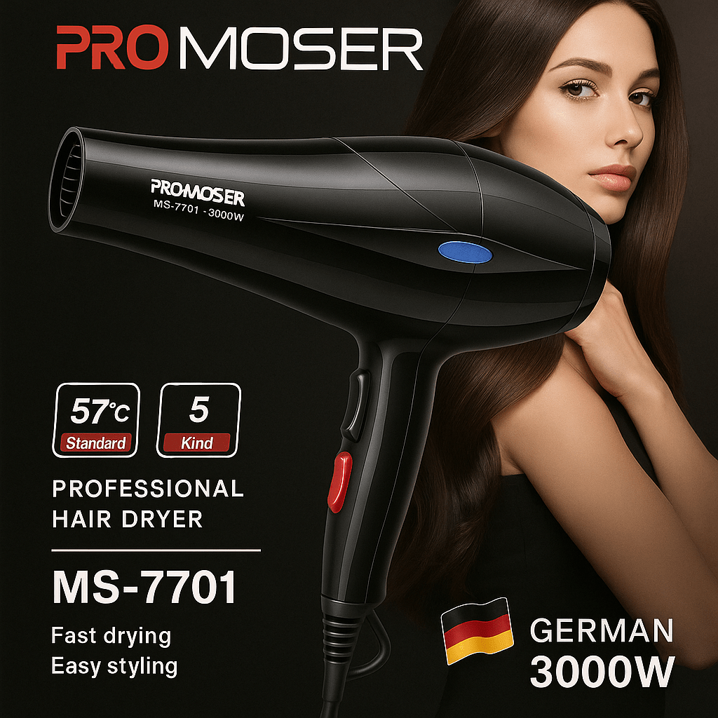 PRO MOSER Fen za Kosu - SAMO KLIKNI