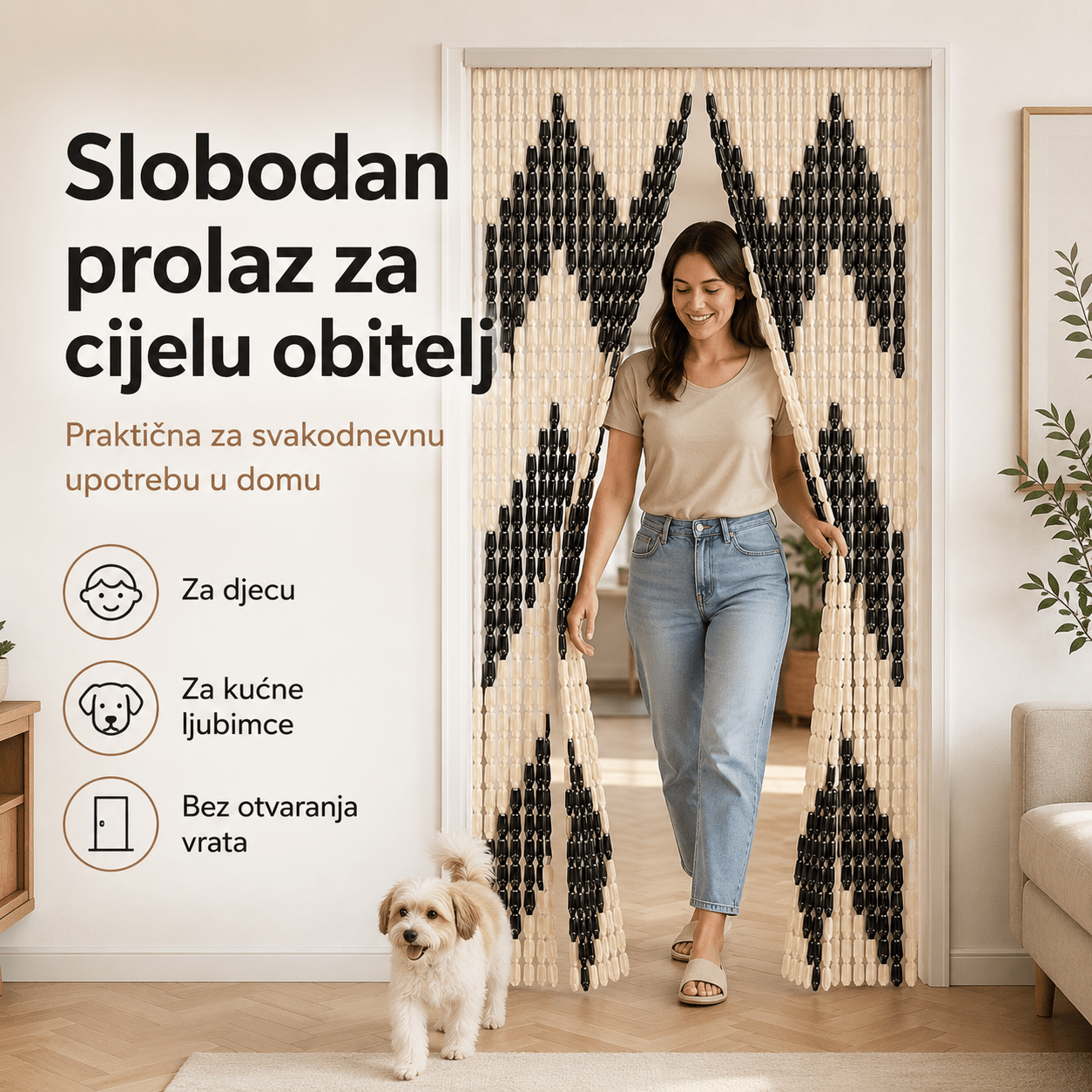 PVC Zavjesa za Vrata 110 x 200 cm – – – slika 8