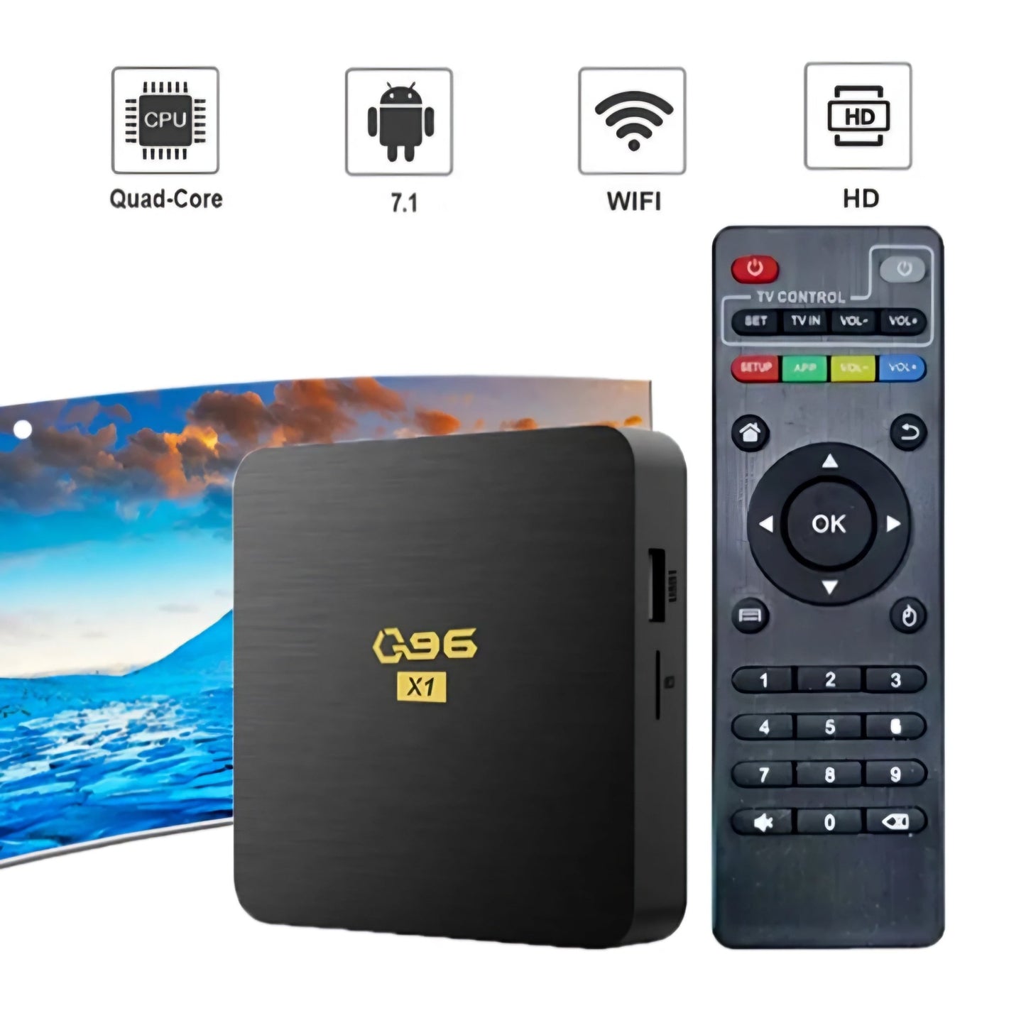 Q96 X1 TV Box - SAMO KLIKNI