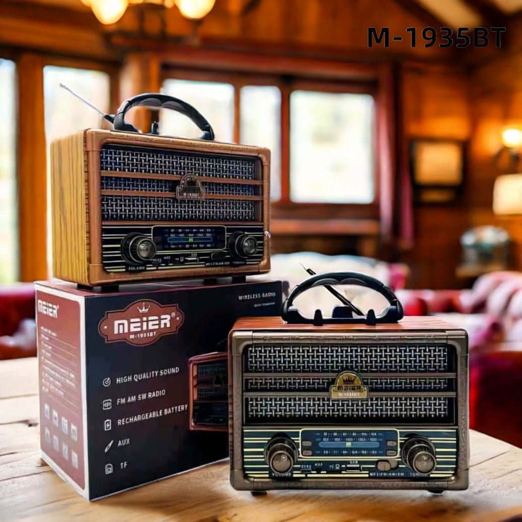Retro Prijenosni Radio M - 111BT - SAMO KLIKNI