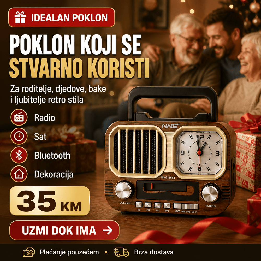 Retro Radio Sa Satom