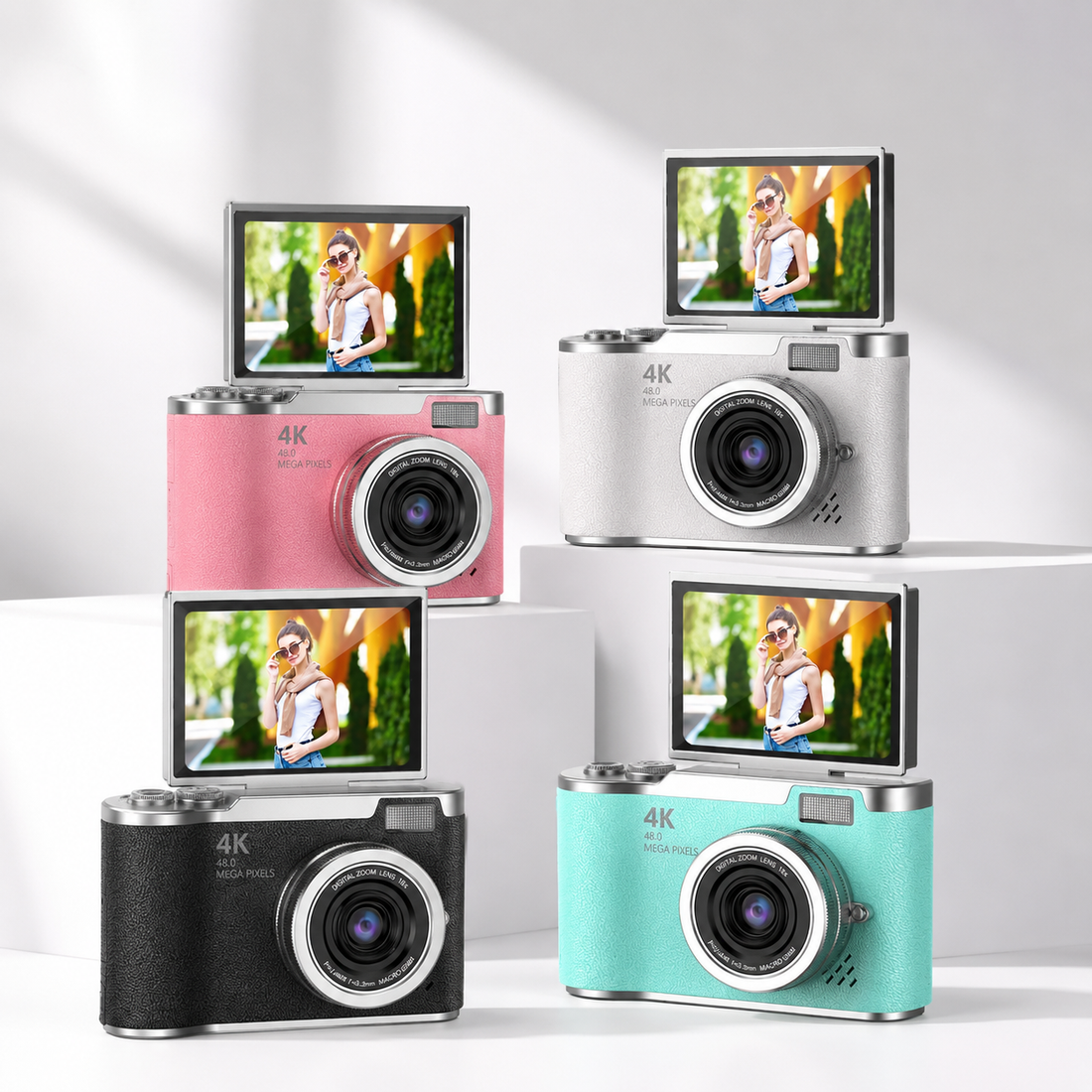 Retro 4K Digitalna Kamera