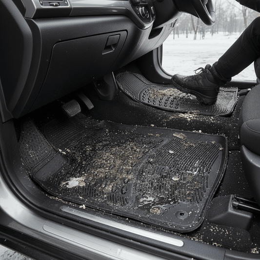 Set gumenih tepiha za automobil - 4.kom – – – slika 2