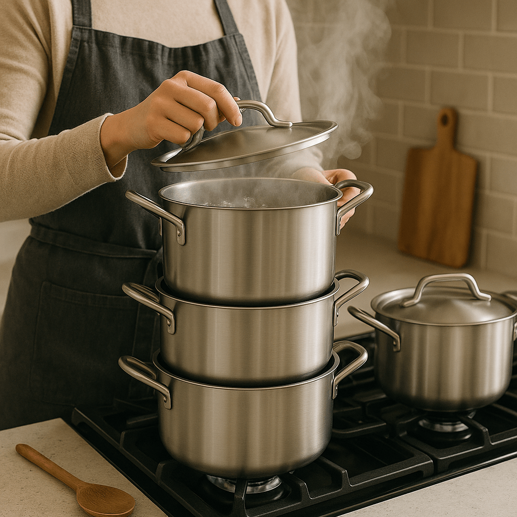 Set INOX Lonaca 4/1 – Stock Pots - SAMO KLIKNI