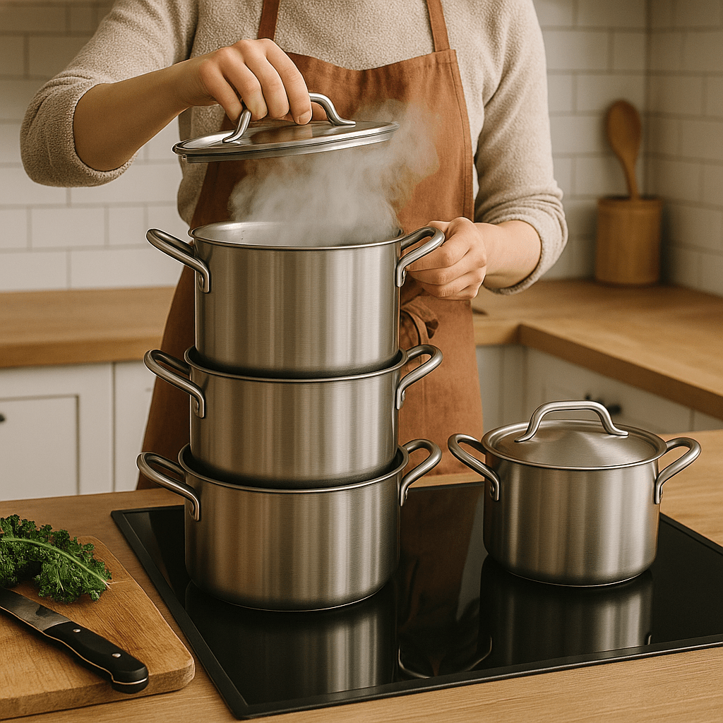 Set INOX Lonaca 4/1 – Stock Pots - SAMO KLIKNI