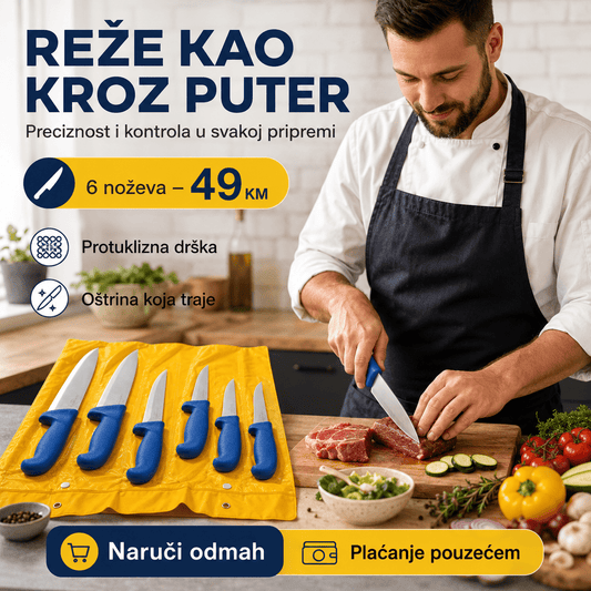 Set Kuhinjskih Noževa (6 KOMADA) – – – slika 2