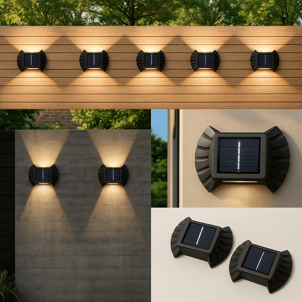 Set od 4 solarne lampe - SAMO KLIKNI