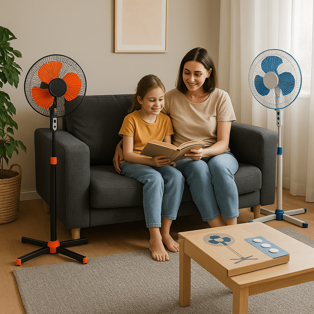 Set od 4 Stajaća Ventilatora - SAMO KLIKNI