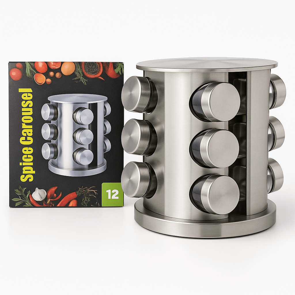 Set Za Začine INOX 12/1 - SAMO KLIKNI