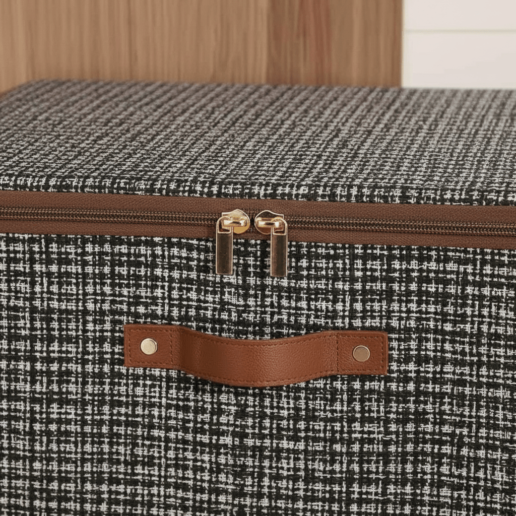 Sklopiva Kutija za Odlaganje s Ručkom – Kutije za odlaganje – Srednja Tamno siva – slika 6