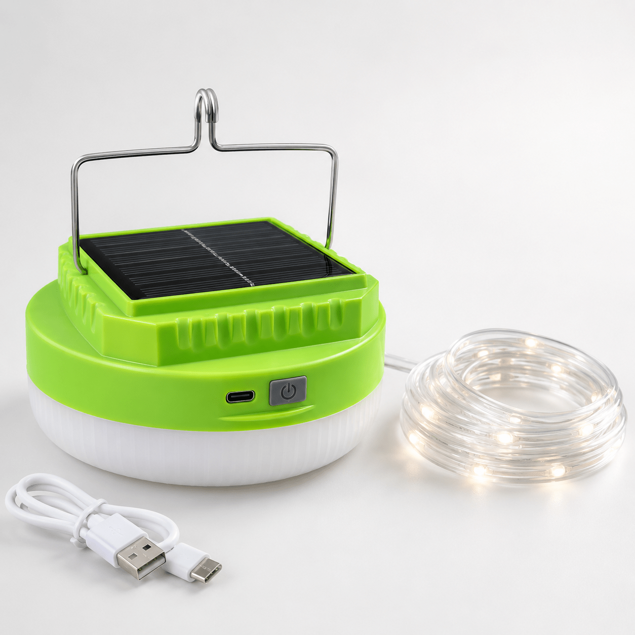 Solarna Kamp Svjetiljka s LED Trakom – – – slika 8