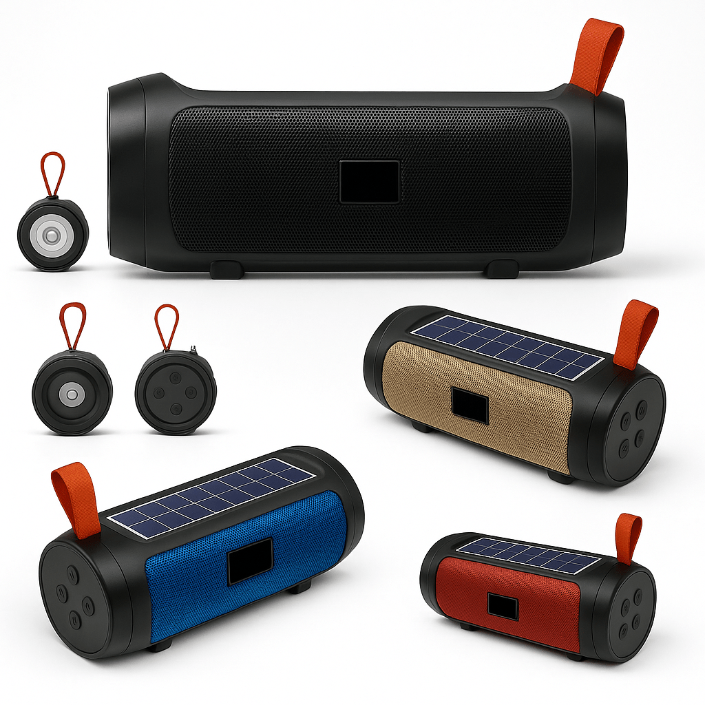 Solarni Bluetooth zvučnik - SAMO KLIKNI