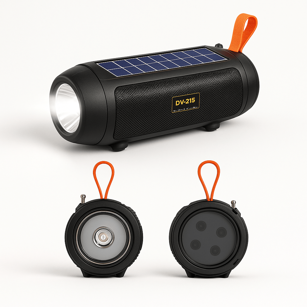 Solarni Bluetooth zvučnik - SAMO KLIKNI