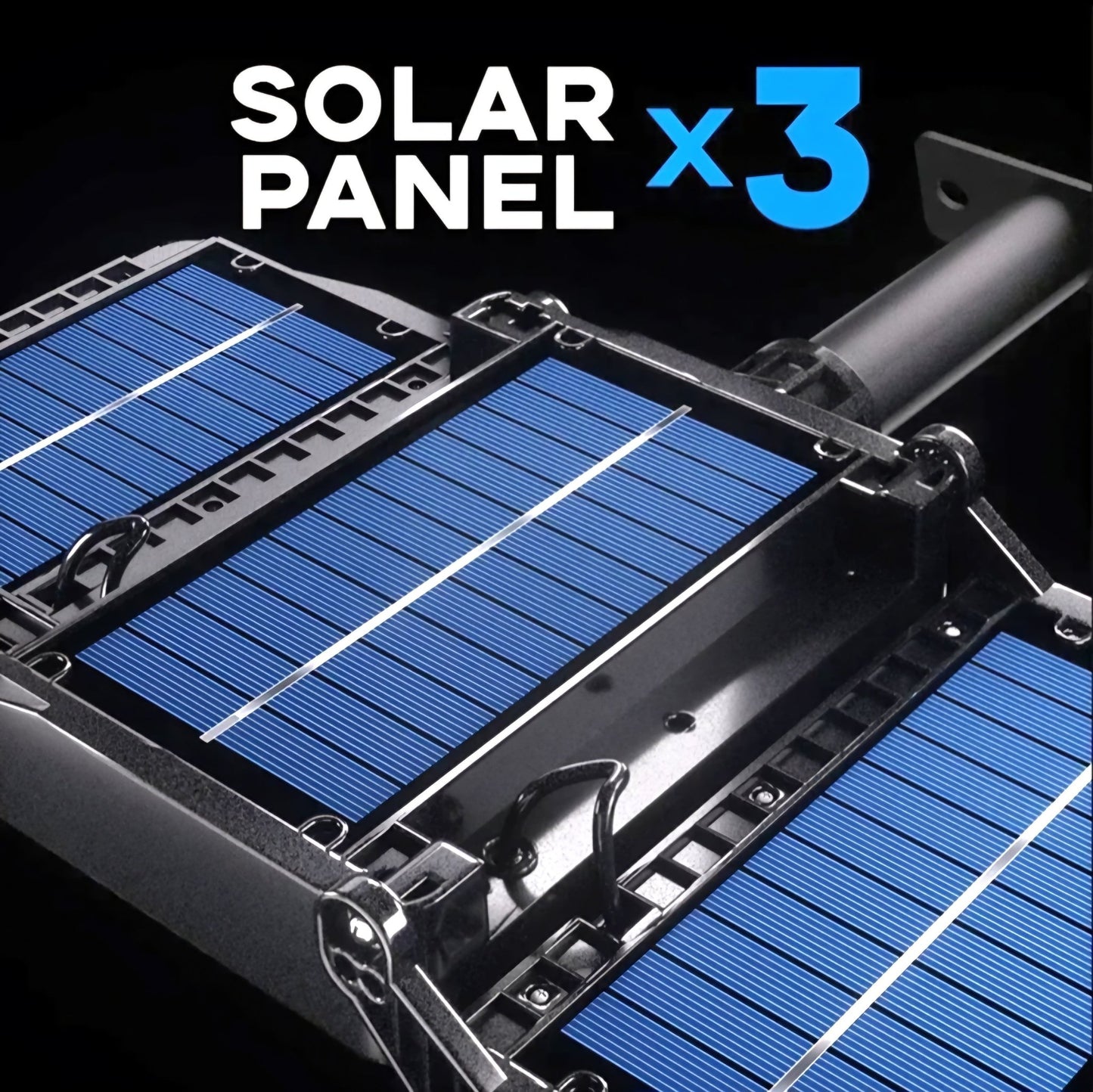Solarni LED reflektor sa solarnim panelima - SAMO KLIKNI