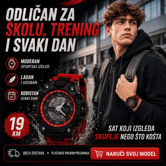 Sportski Ručni Sat – – – slika 2