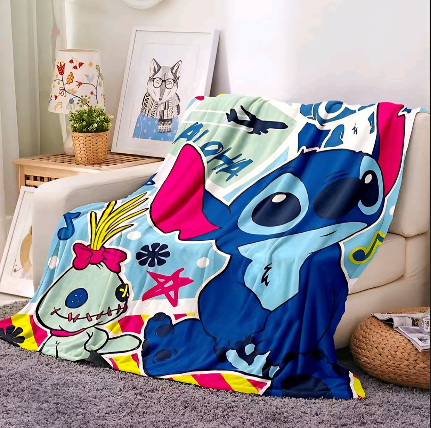 Stitch Dekica 100x150 cm - SAMO KLIKNI