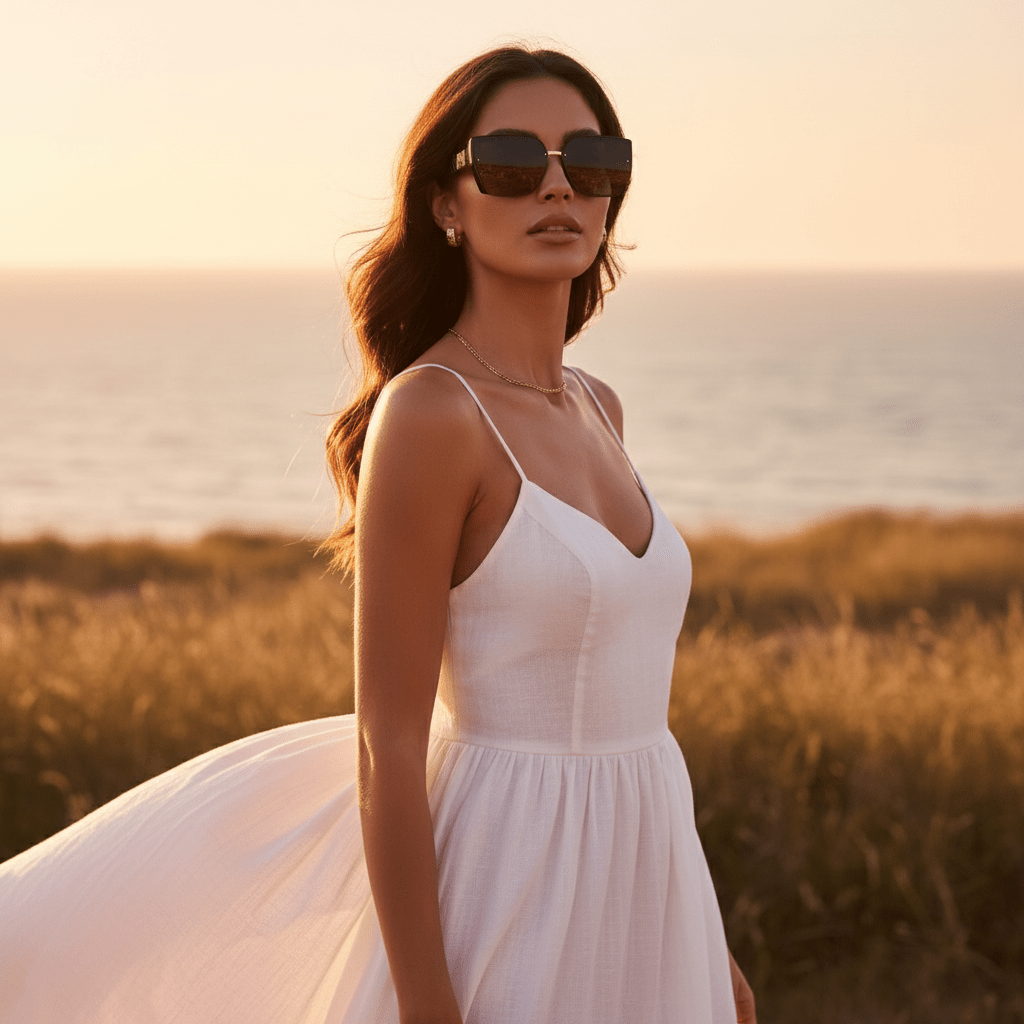 Sunčane Naočale za Žene – Sunčane naočale – Crna Univerzalna – slika 6