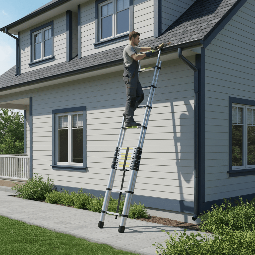 Teleskopske Aluminijske Ljestve - SAMO KLIKNI