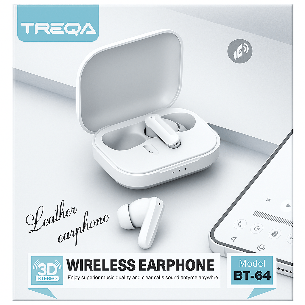 TREQA Bežične Bluetooth Slušalice - SAMO KLIKNI