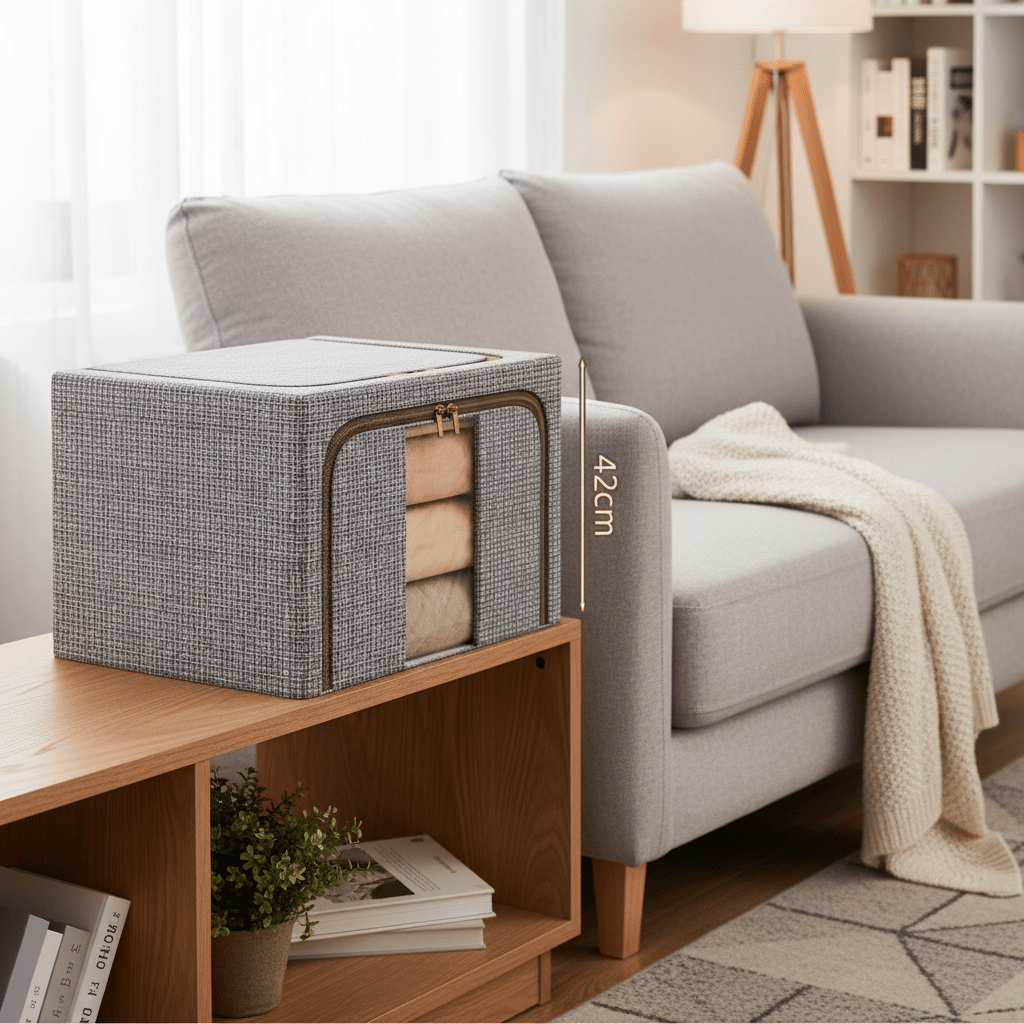 Velika Sklopiva Kutija za Odlaganje – Kućanstvo – Univerzalna – slika 6