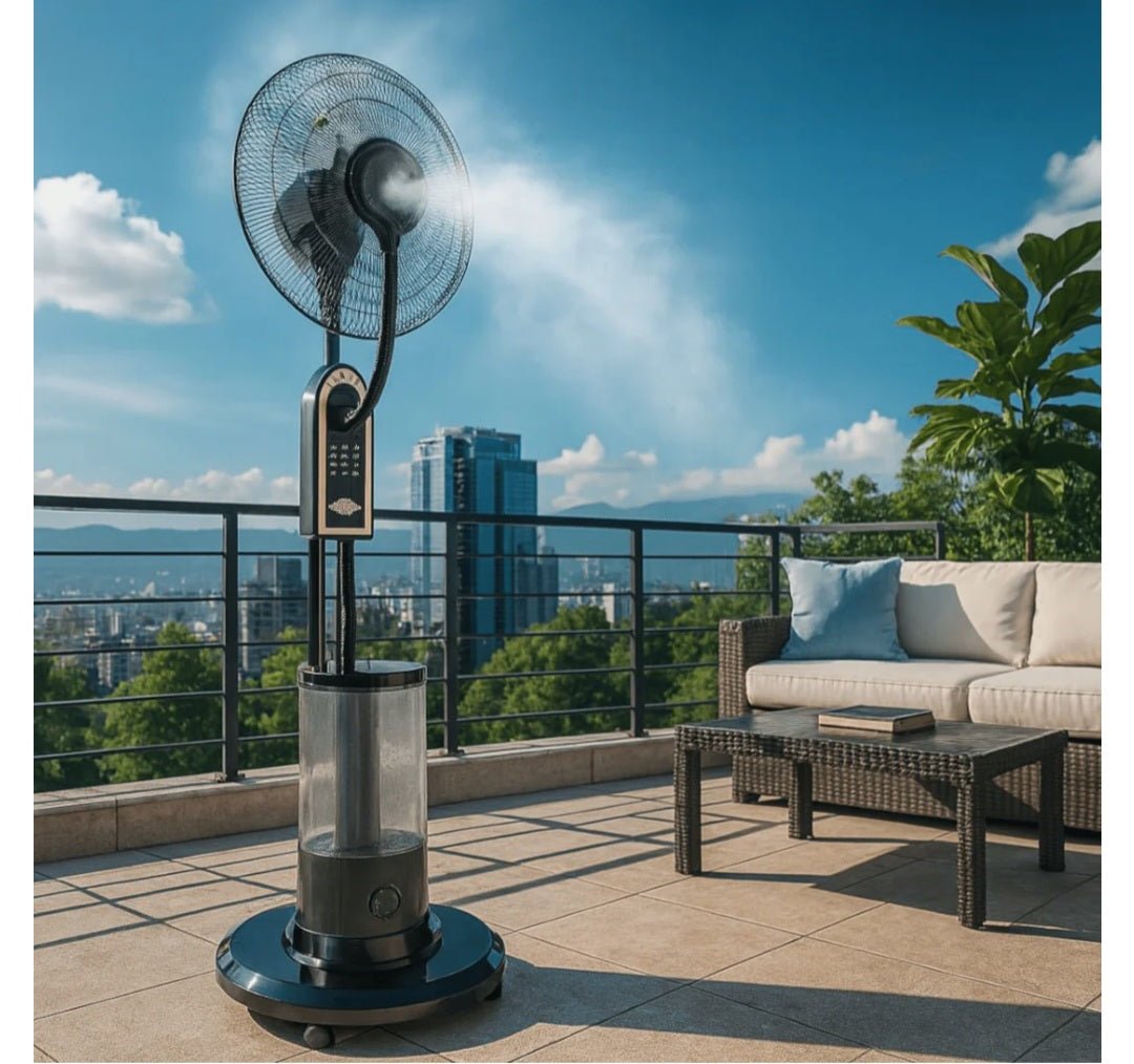 Ventilator s Raspršivačem Magle - SAMO KLIKNI