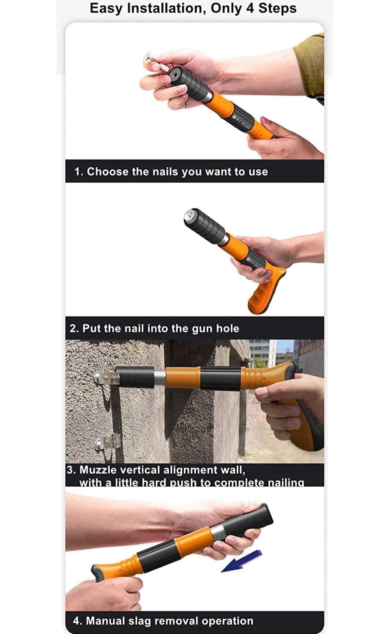 Višenamjenski pištolj za eksere - SAMO KLIKNI