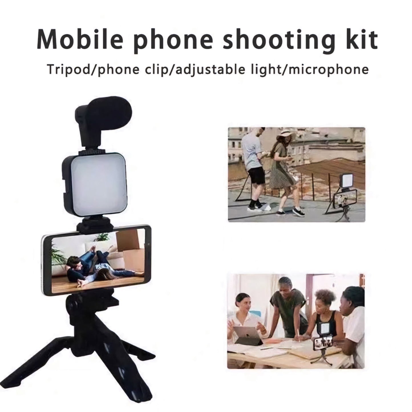 Vlogging set za snimanje videa za pametne telefone - SAMO KLIKNI