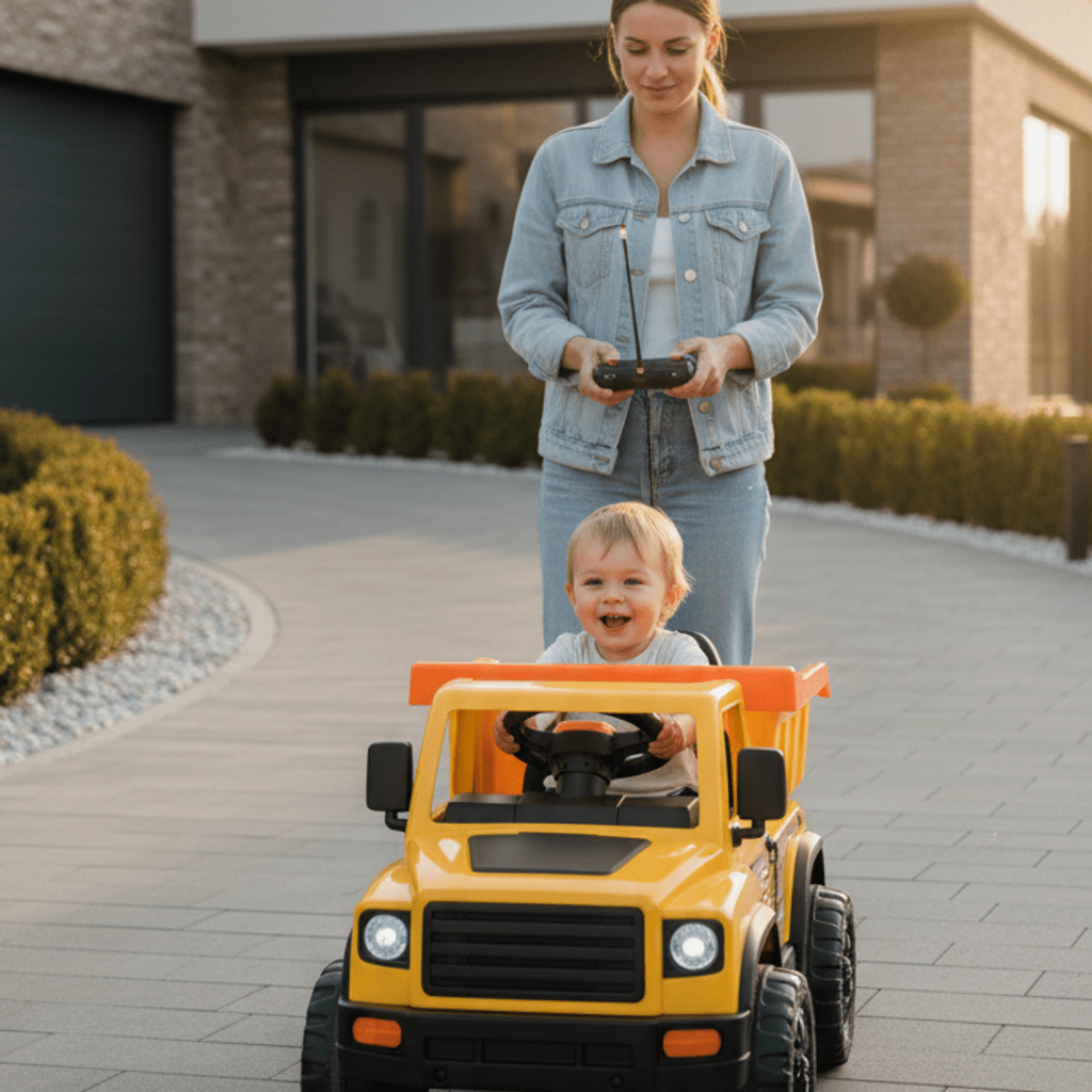 Vrhunski Dječji Električni Damper Kamion 4x4 – Dječje igračke – – slika 4