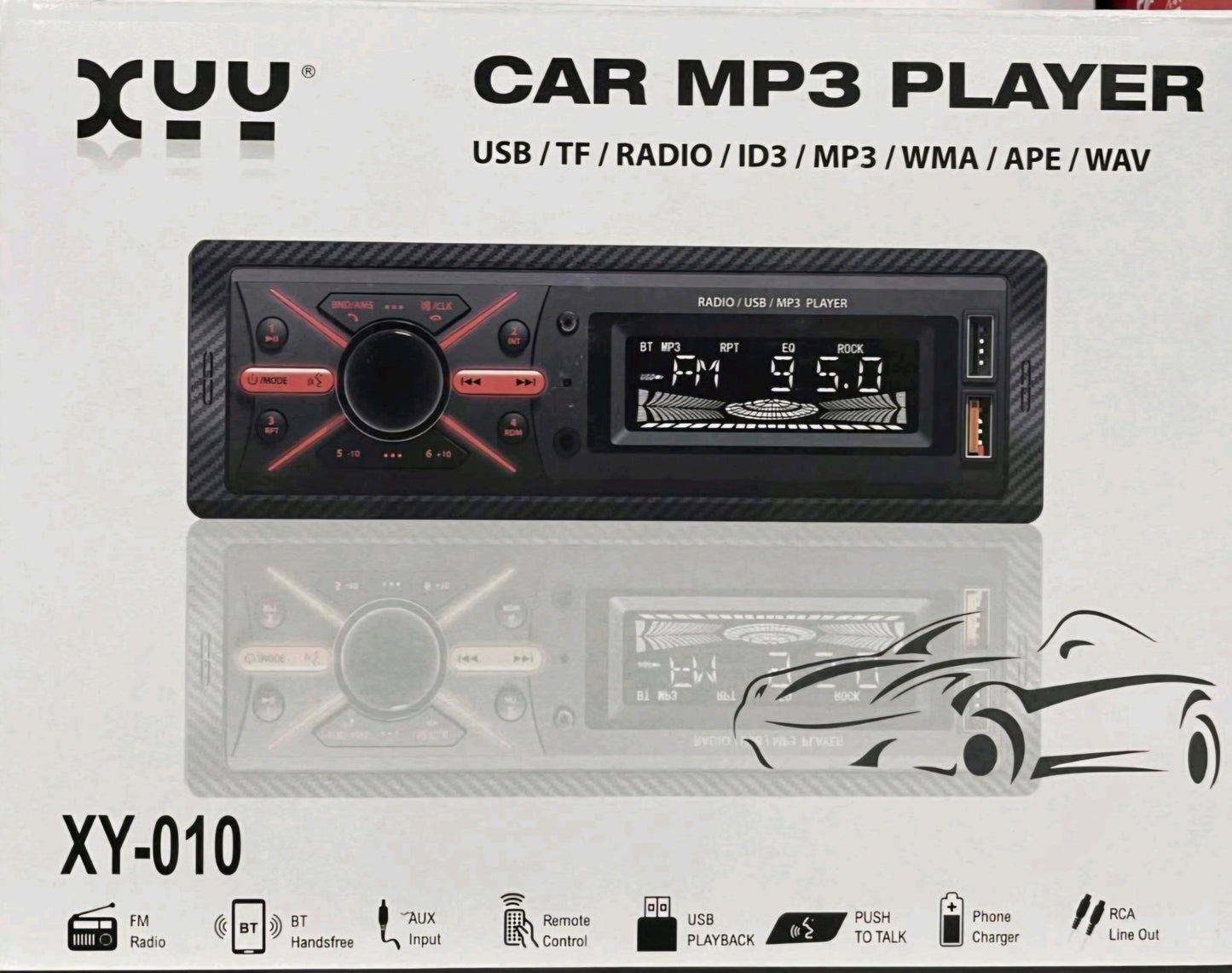 XY-010 Bluetooth Auto Radio - SAMO KLIKNI