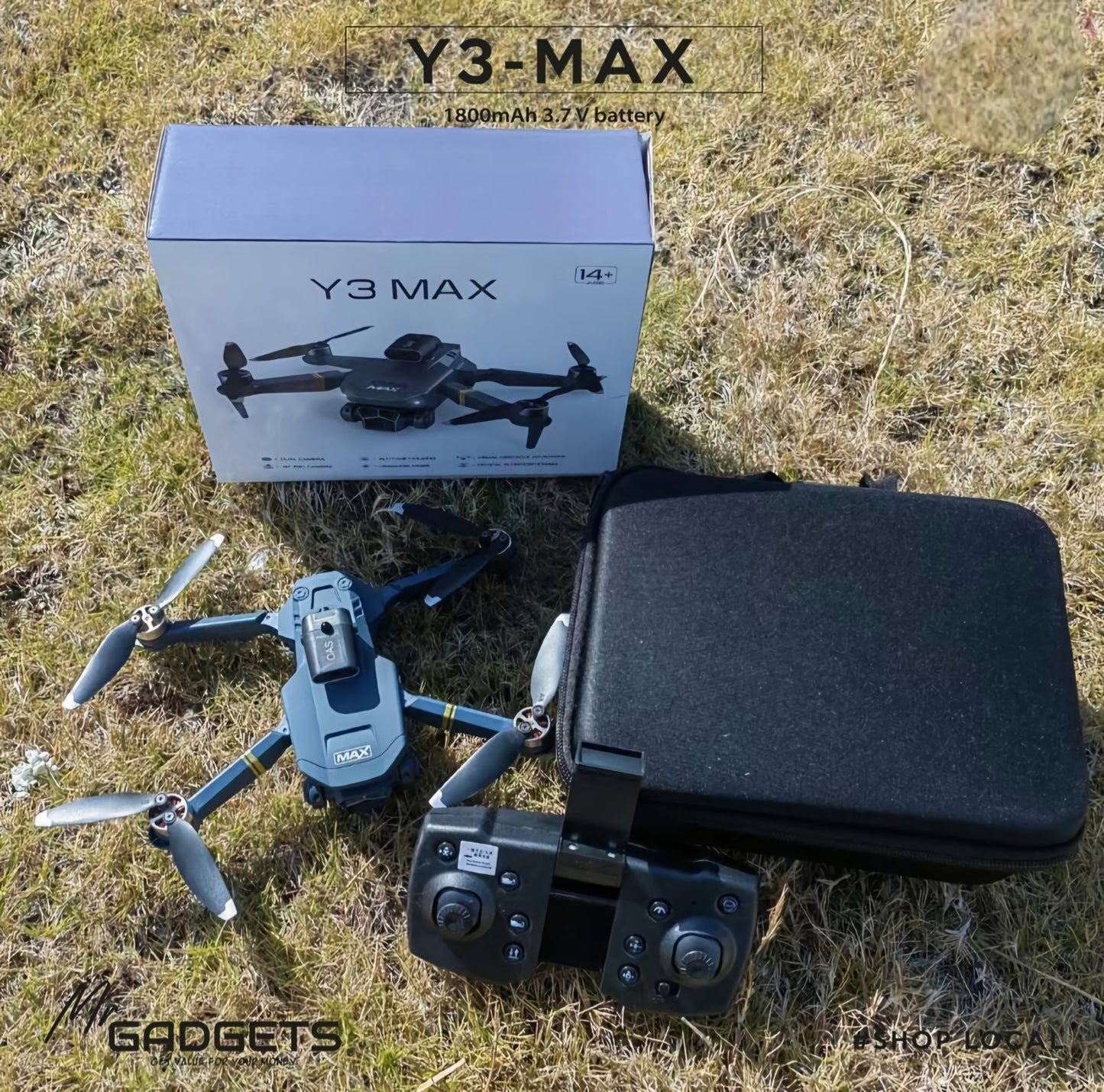 Y3 MAX Dron s Dvostrukom Kamerom - SAMO KLIKNI