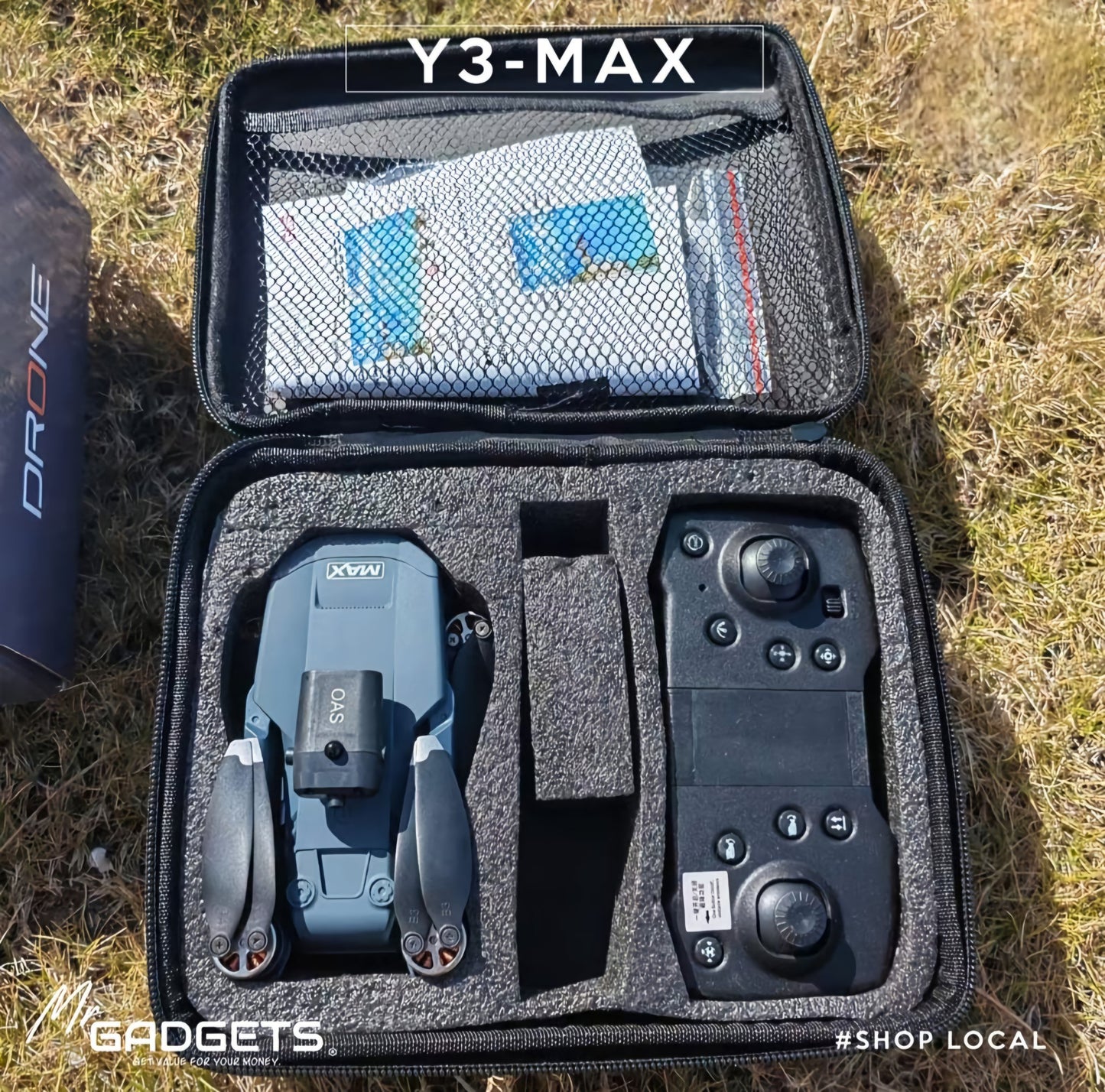 Y3 MAX Dron s Dvostrukom Kamerom - SAMO KLIKNI