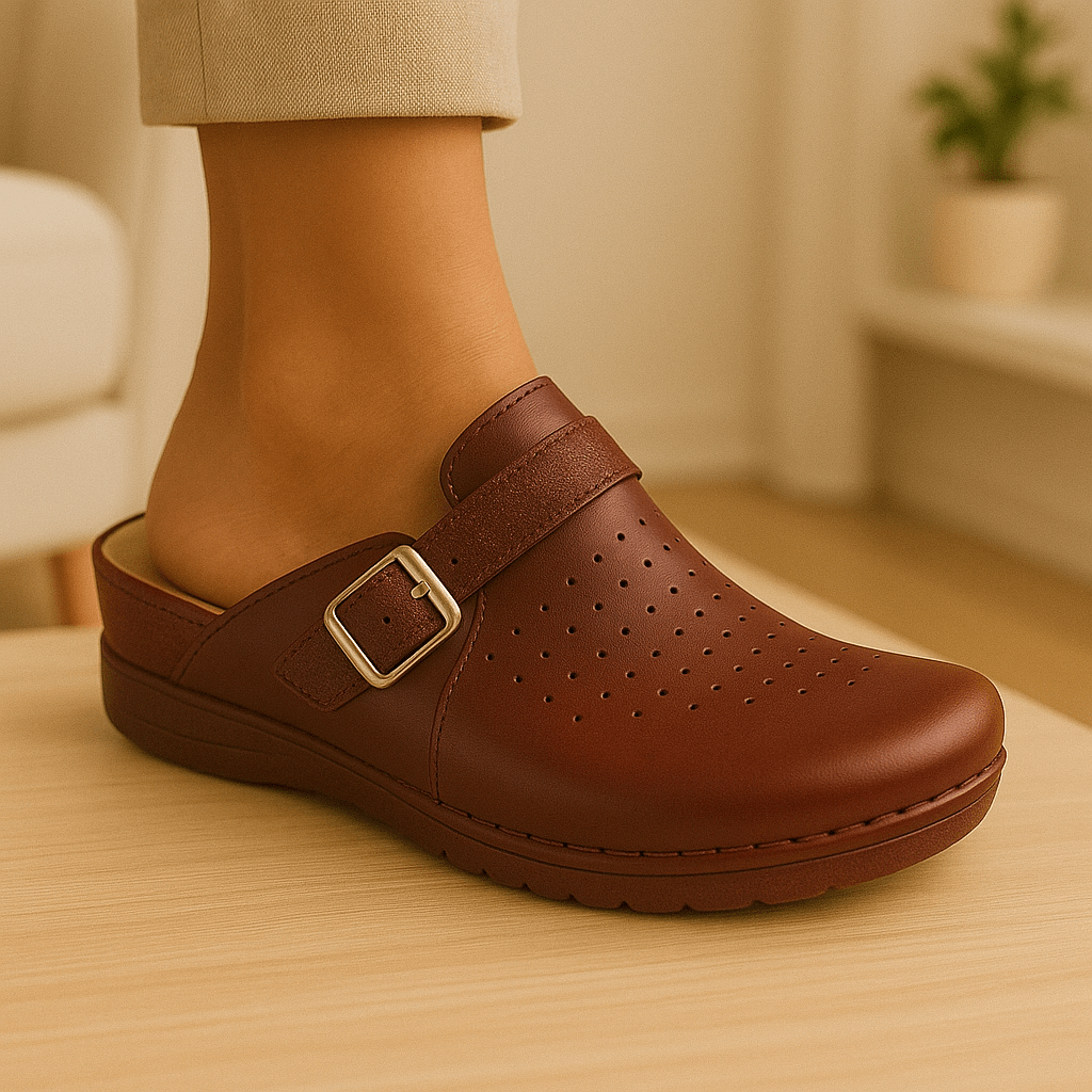 Ženske Anatomske Papuče Bahar – – Bordo 37 – slika 8