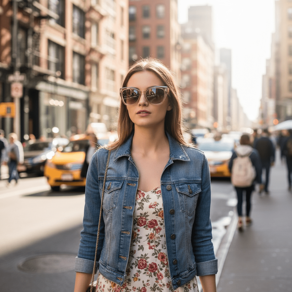 Ženske Sunčane Naočale – Naočale za sunce – Bež – slika 6