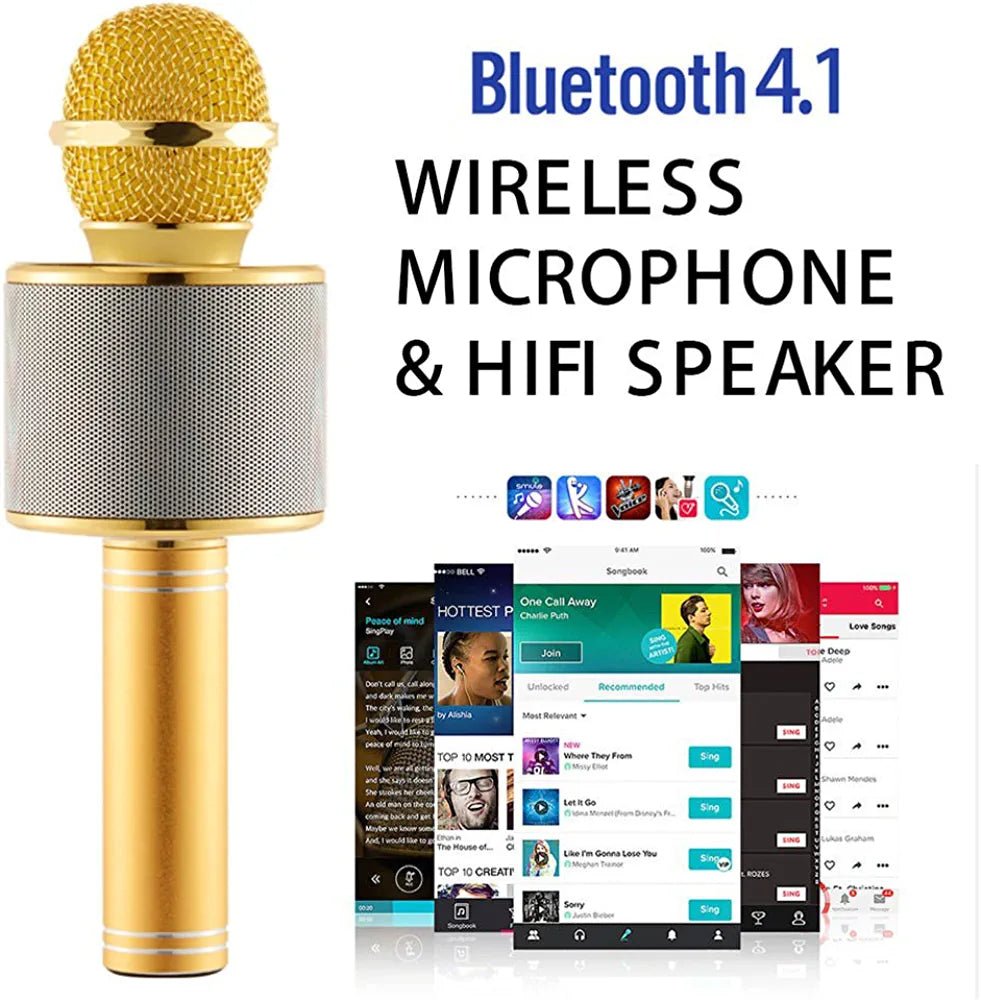 Bluetooth karaoke mikrofon - SAMO KLIKNI