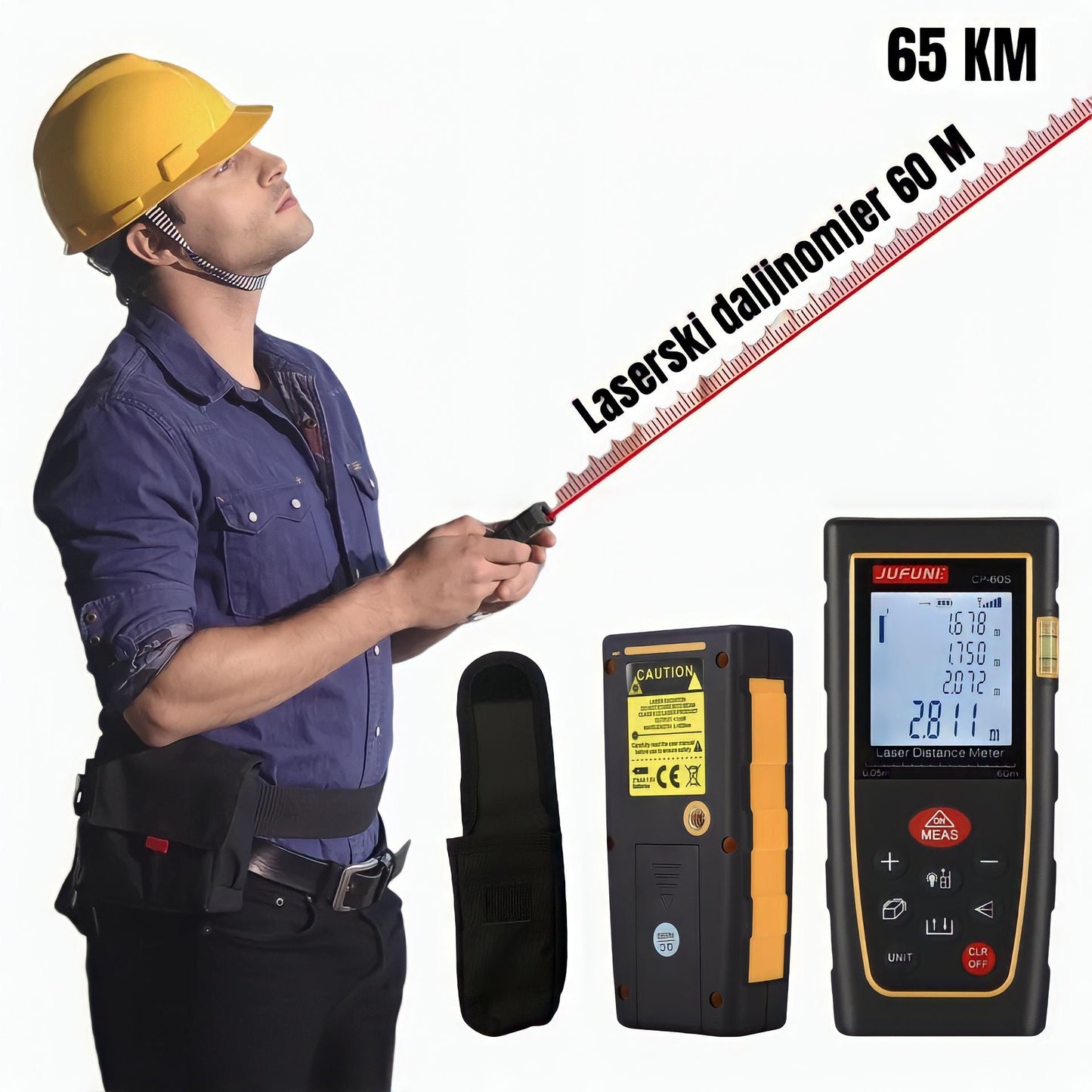 Laserski Daljinomjer 60 M