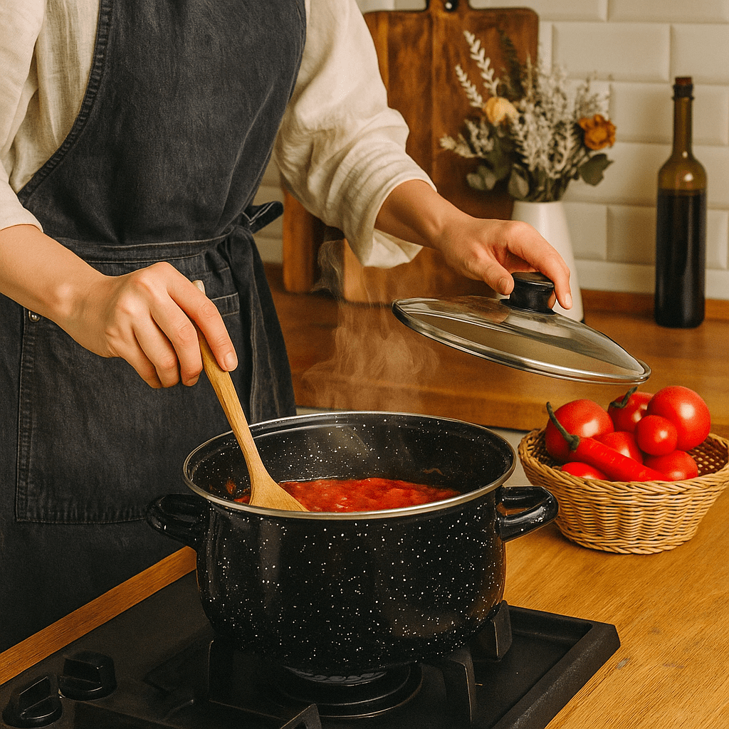 10 - dijelni set emajliranog posuđa - SAMO KLIKNI