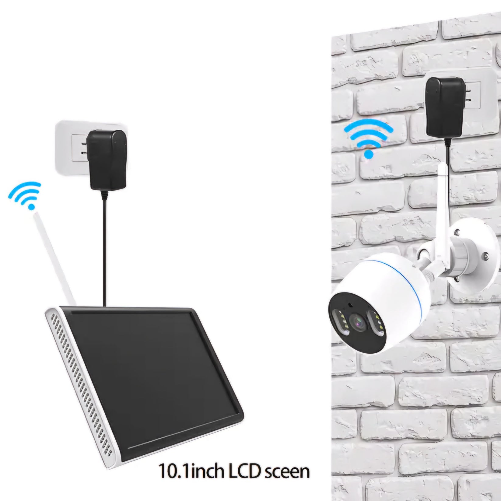 10.1" NVR Sistem za Nadgledanje s 4 Kamere – – – slika 4