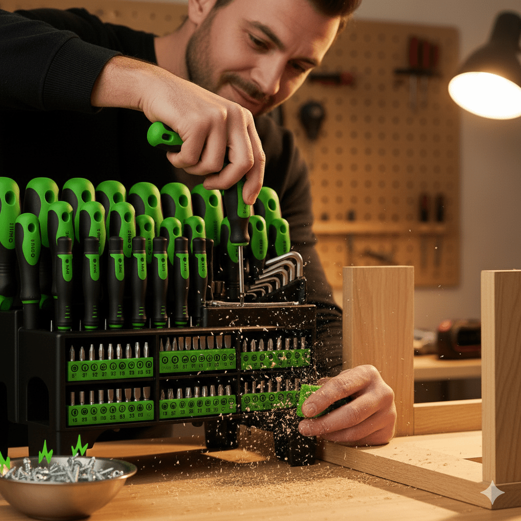 118 - dijelni Set Magnetskih Odvijača i Bitova – – – slika 2