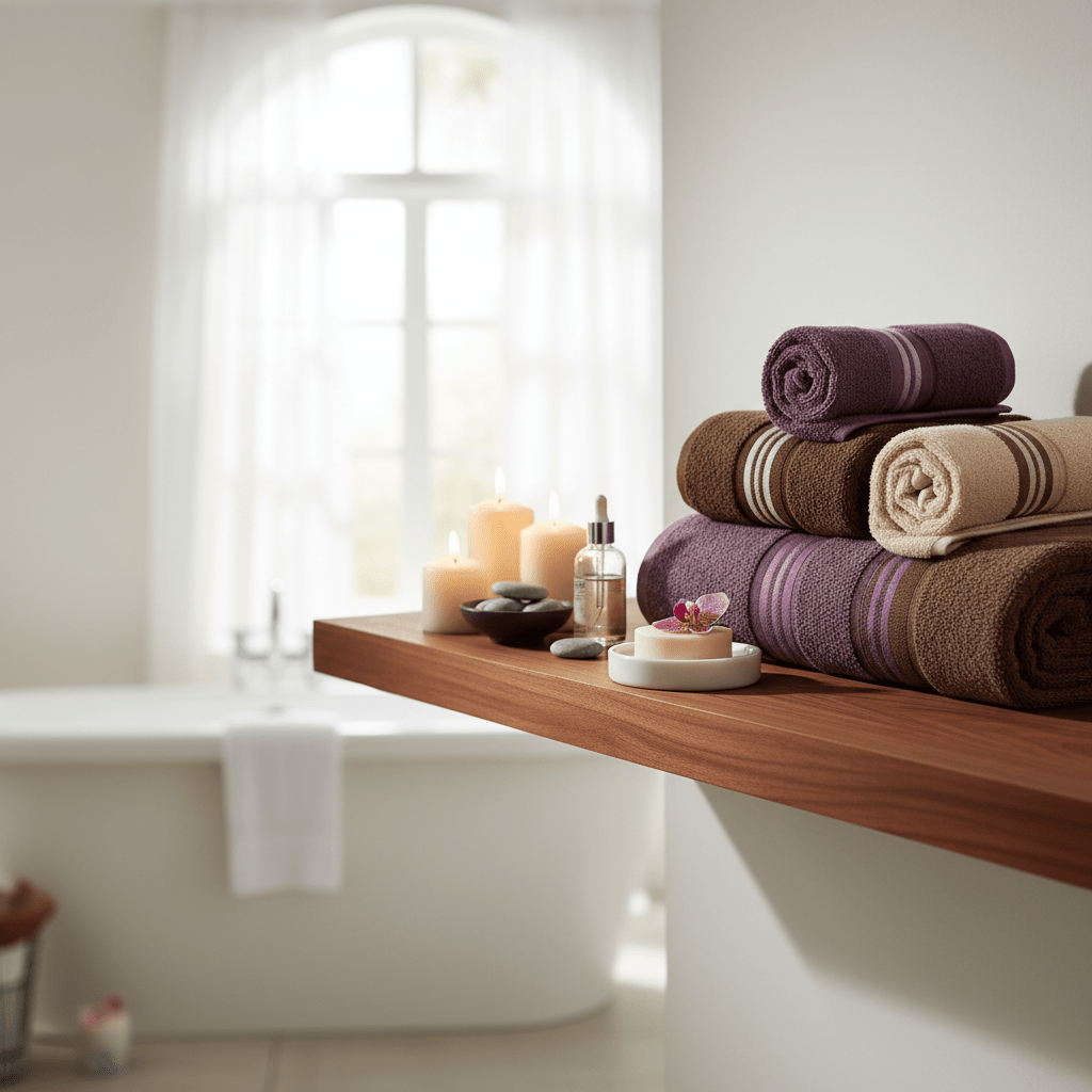 12 - dijelni premium Turski peškiri – – Plavi – slika 16