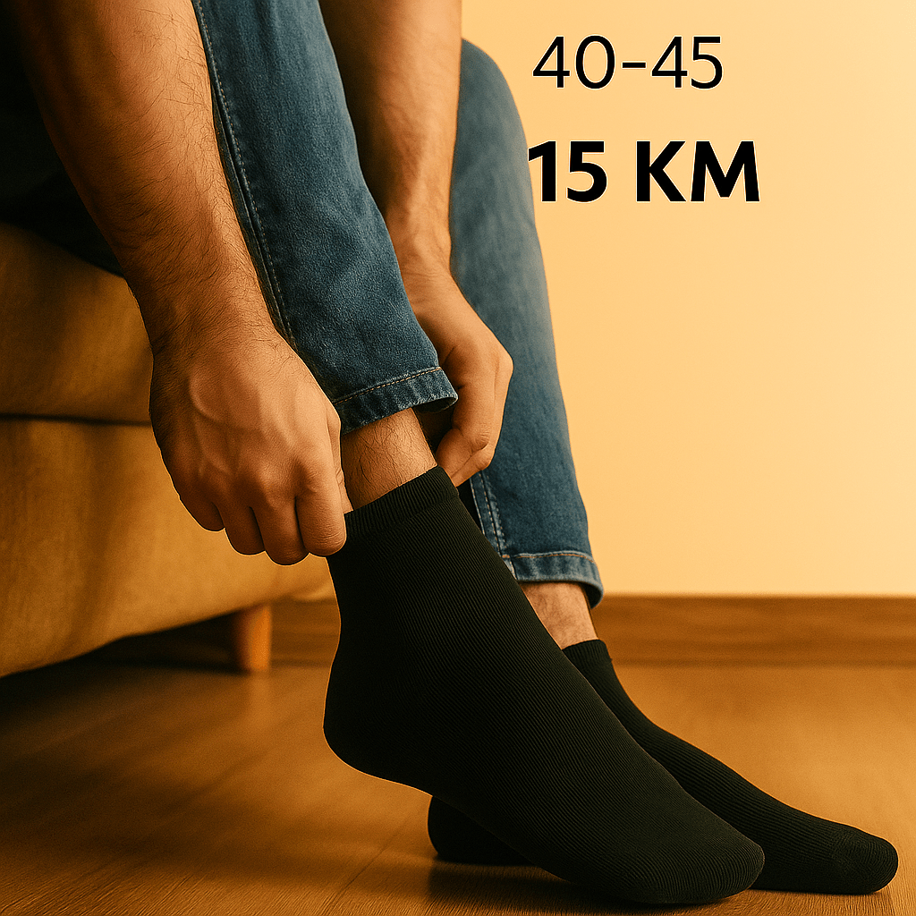 12 pari muških čarapa Milano Sport – – Sive – slika 10