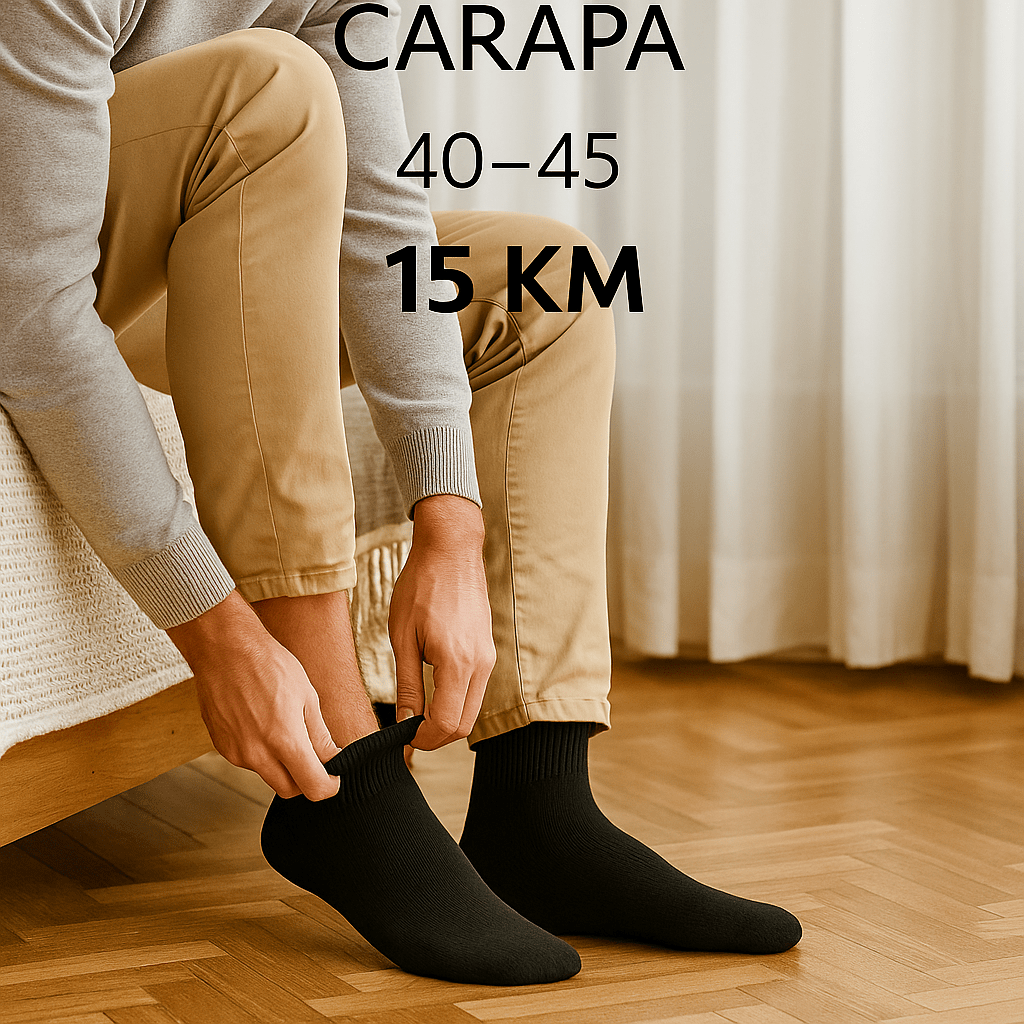 12 pari muških čarapa Milano Sport – – Sive – slika 8