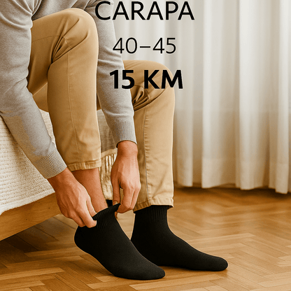 12 pari muških čarapa Milano Sport – – Sive – slika 8